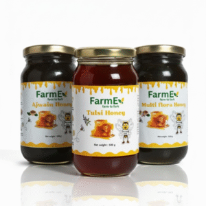 Multifloral, Tulsi, Ajwain Honey